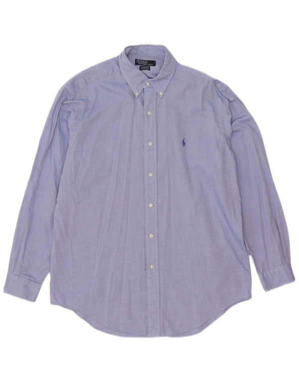 Polo Ralph Lauren Herre Yarmouth skjorte str. 15 1/2 Medium Blue Classic