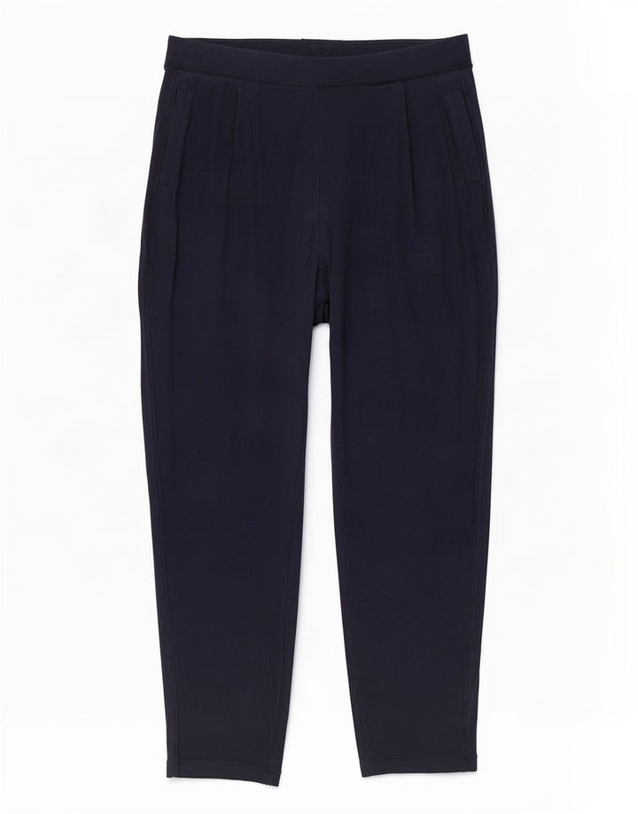 Marks & Spencer Træningsdragtsbukser til kvinder UK 14 Medium Navy Blue Viscose