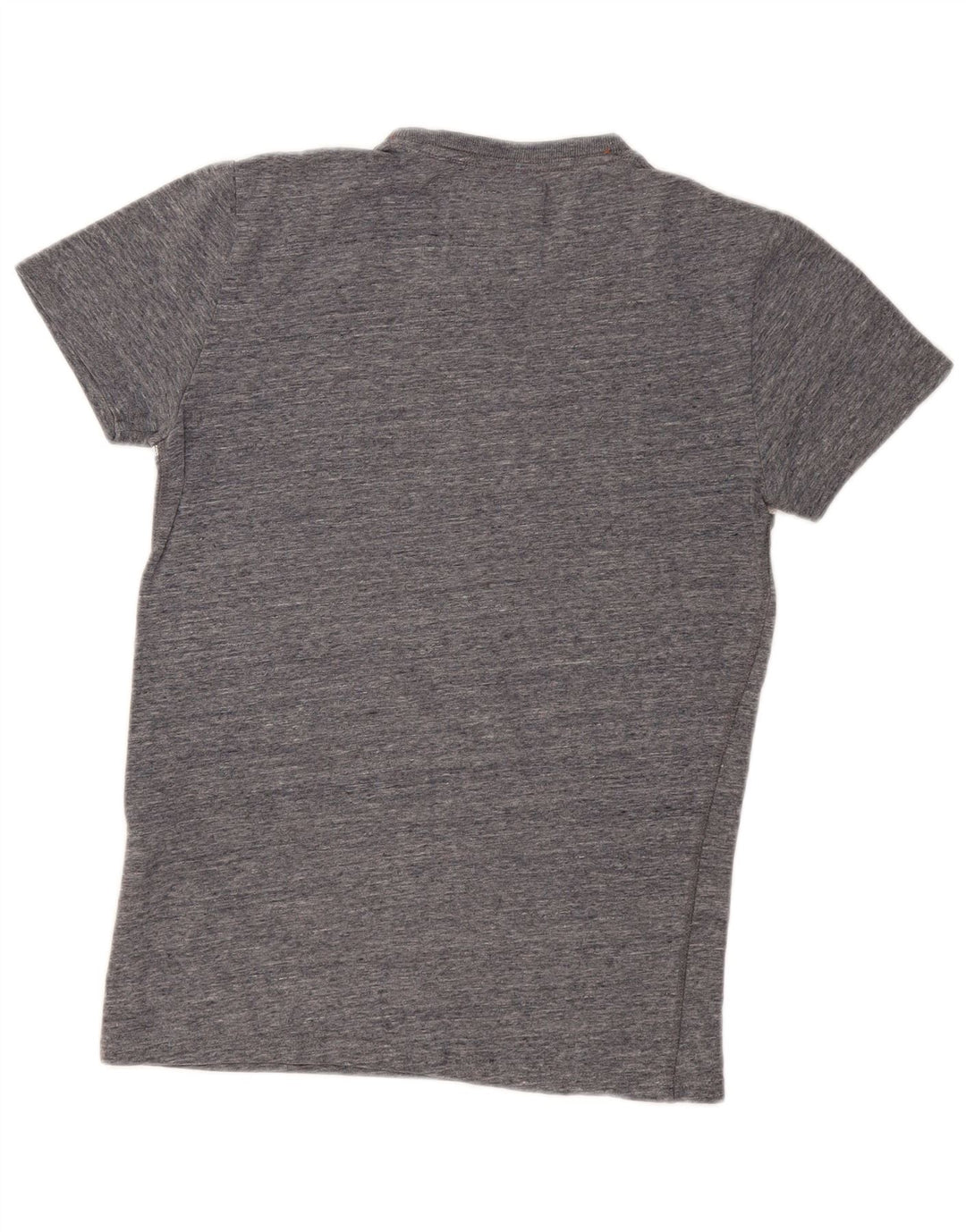 SUPERDRY Mens Graphic T-Shirt Top XS Grey Cotton