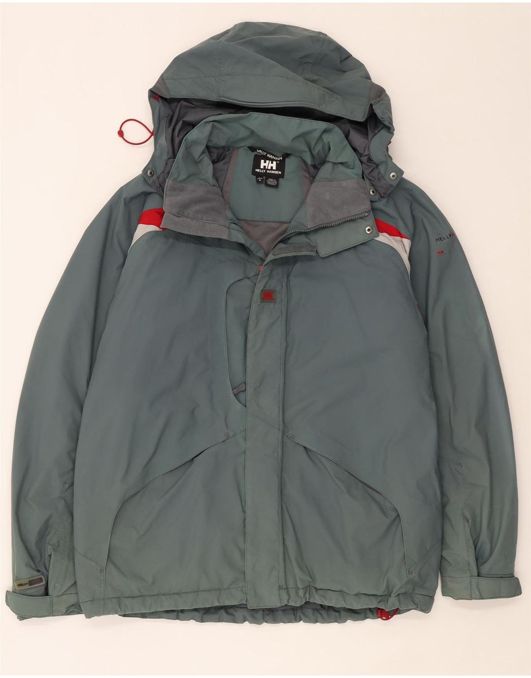 Helly Hansen Herre Hættevindjakke UK 40 Large Blue Colourblock