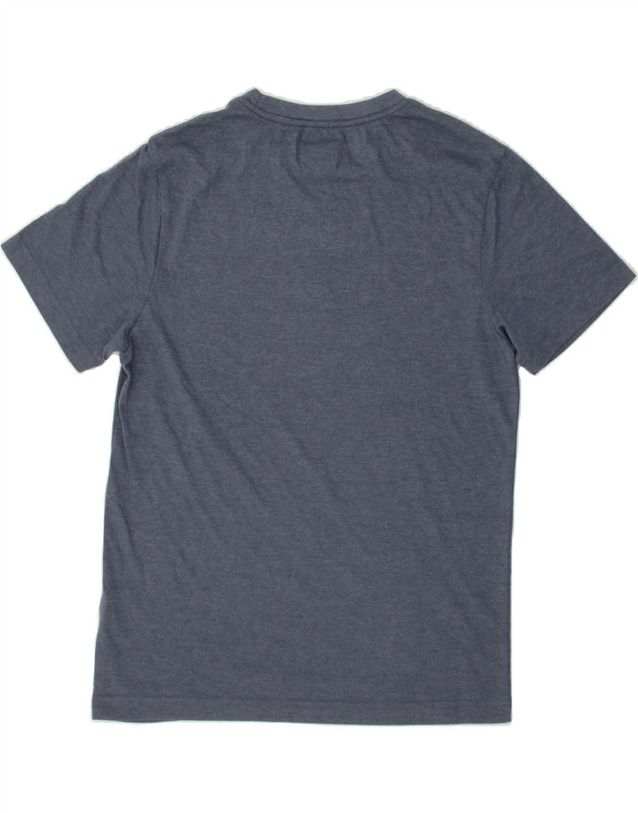 HURLEY Mens Graphic T-Shirt Top Small Navy Blue Cotton Vintage Hurley and Second-Hand Hurley from Messina Hembry 