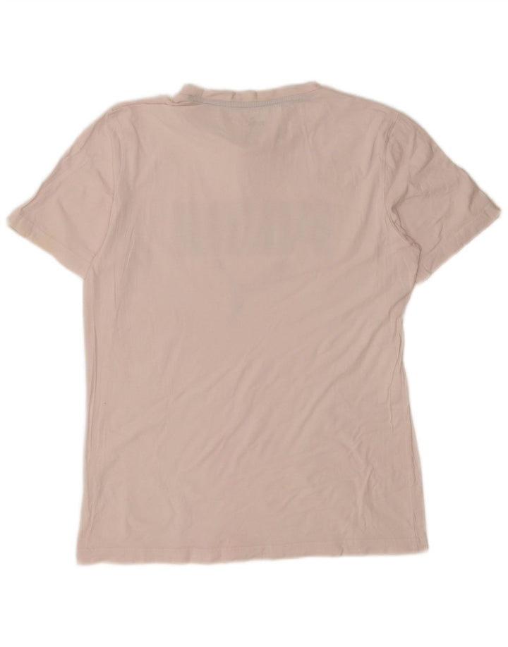 Puma Herre Grafisk T-Shirt Top Medium Hvid
