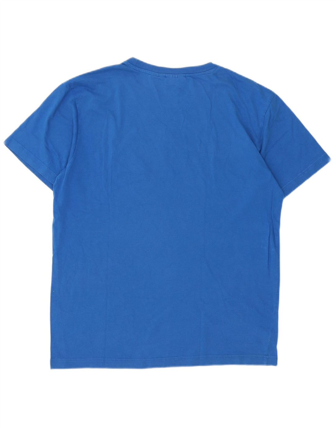 Fila Herre Grafisk T-Shirt Top Stor Blå Bomuld