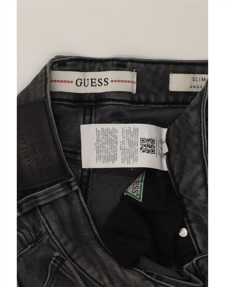 Guess Slim Jeans til mænd W30 L31 Grå bomuld