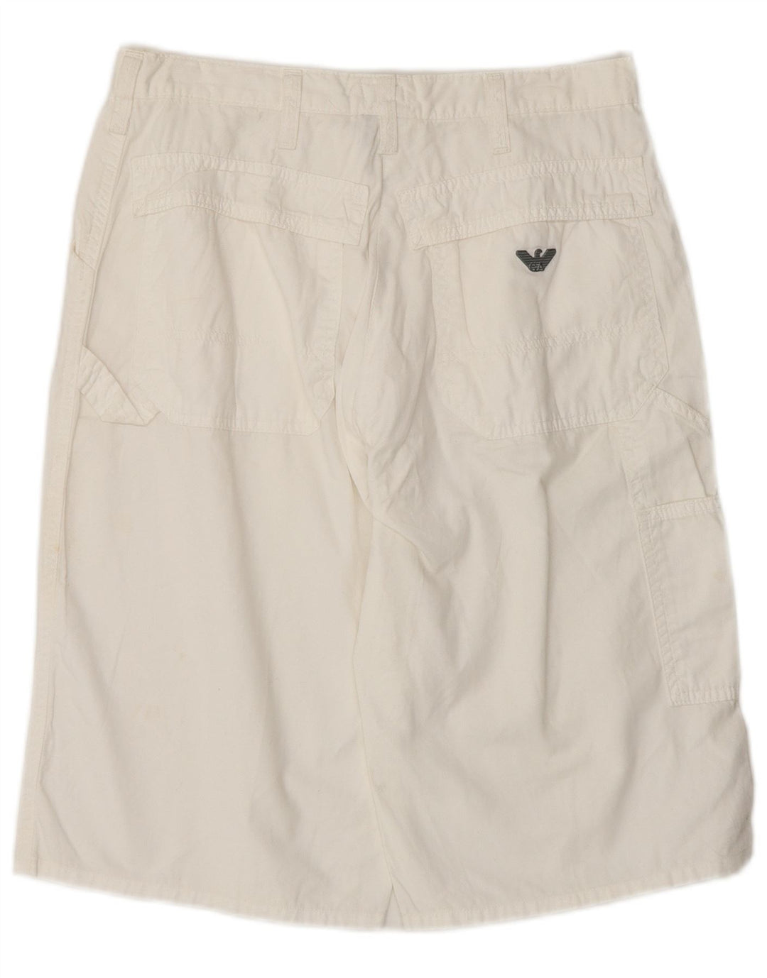 Armani Cargo Shorts til kvinder IT 44 Medium W28 Hvid