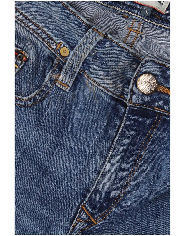Tommy Hilfiger Dame Bootcut Jeans W32 L32 Blå