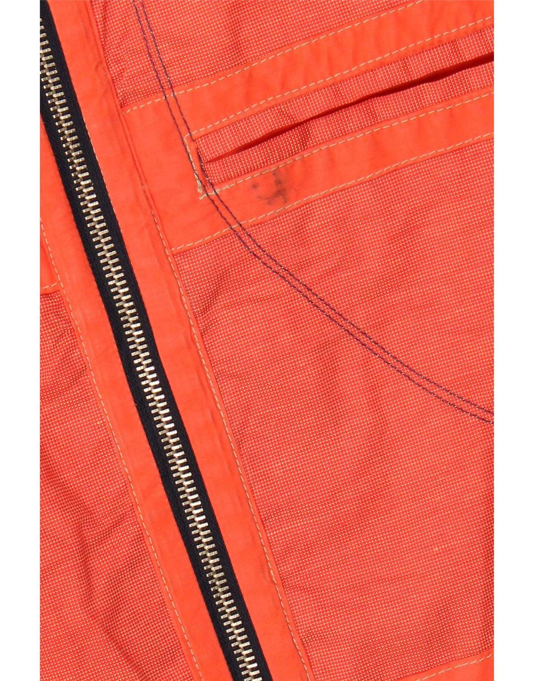 Vintage Herre Utility Jacket UK 40 Large Orange Cotton