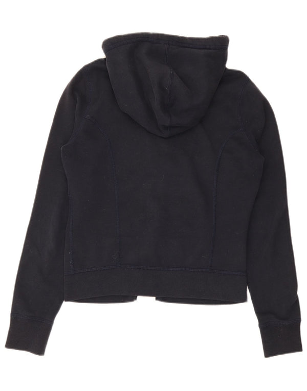 Abercrombie & Fitch Womens træningsdragt topjakke UK 14 Medium Navy Blue