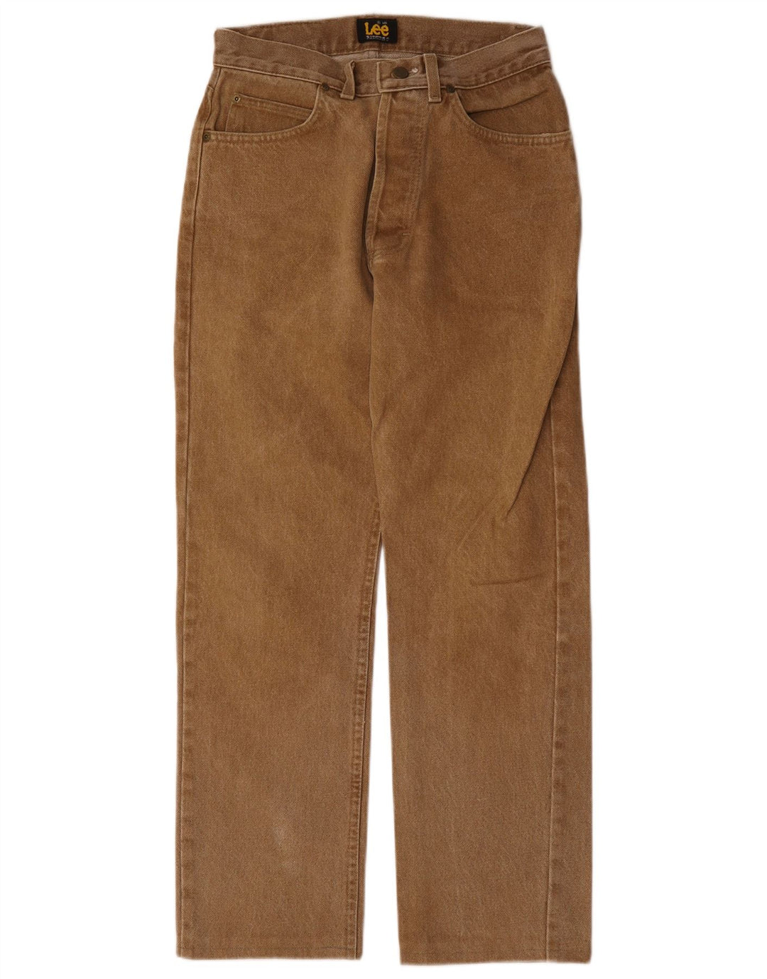 Lee Lige Jeans til kvinder W29 L28 Beige Bomuld