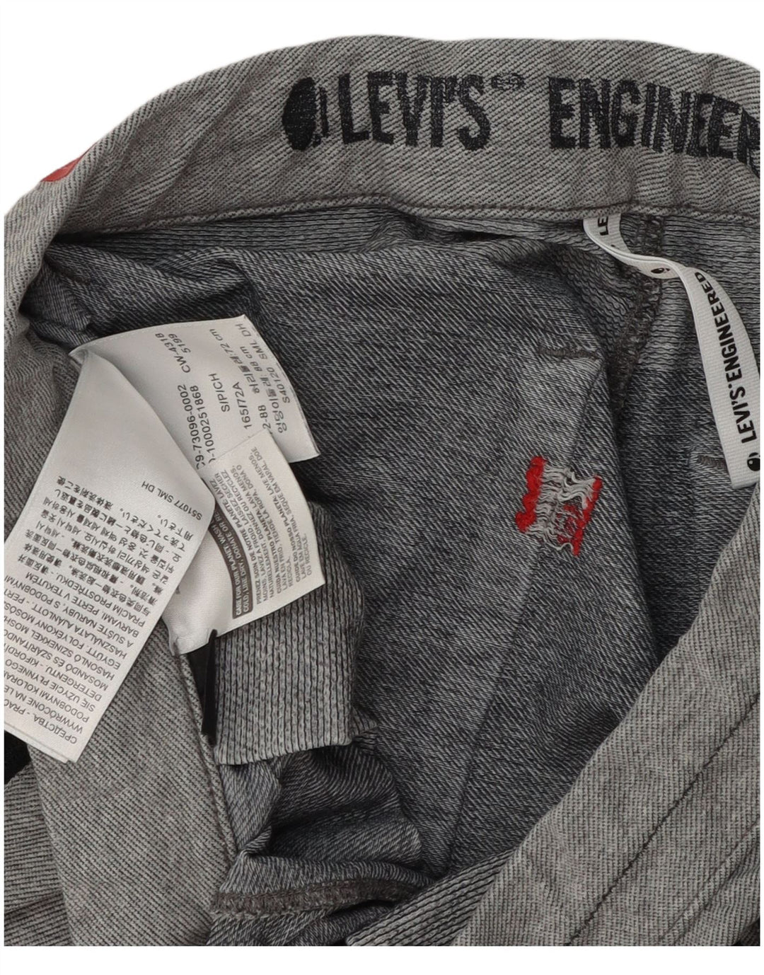 Levi's Herre grafisk træningsdragt Bukser Joggers Små Grå Moderne