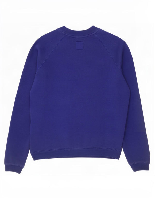 Jack Wills Dame Oversized Sweatshirt Jumper UK 10 Small Blue Cotton