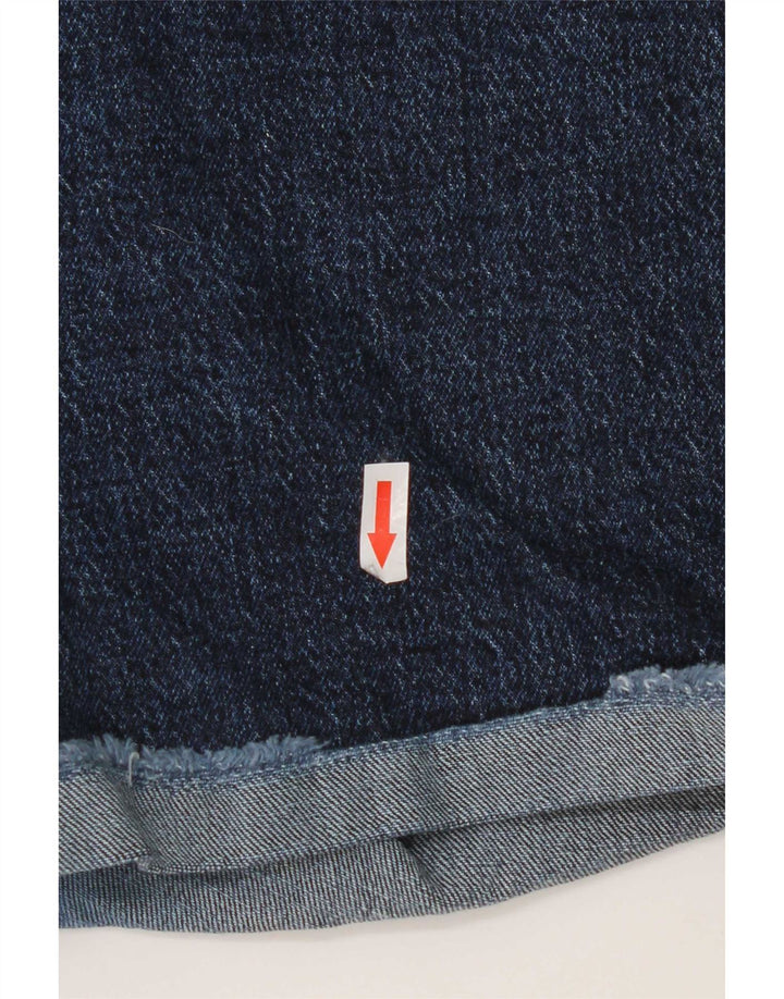 Levi's Dame 501 denimshorts W30 Mellem marineblå bomuld