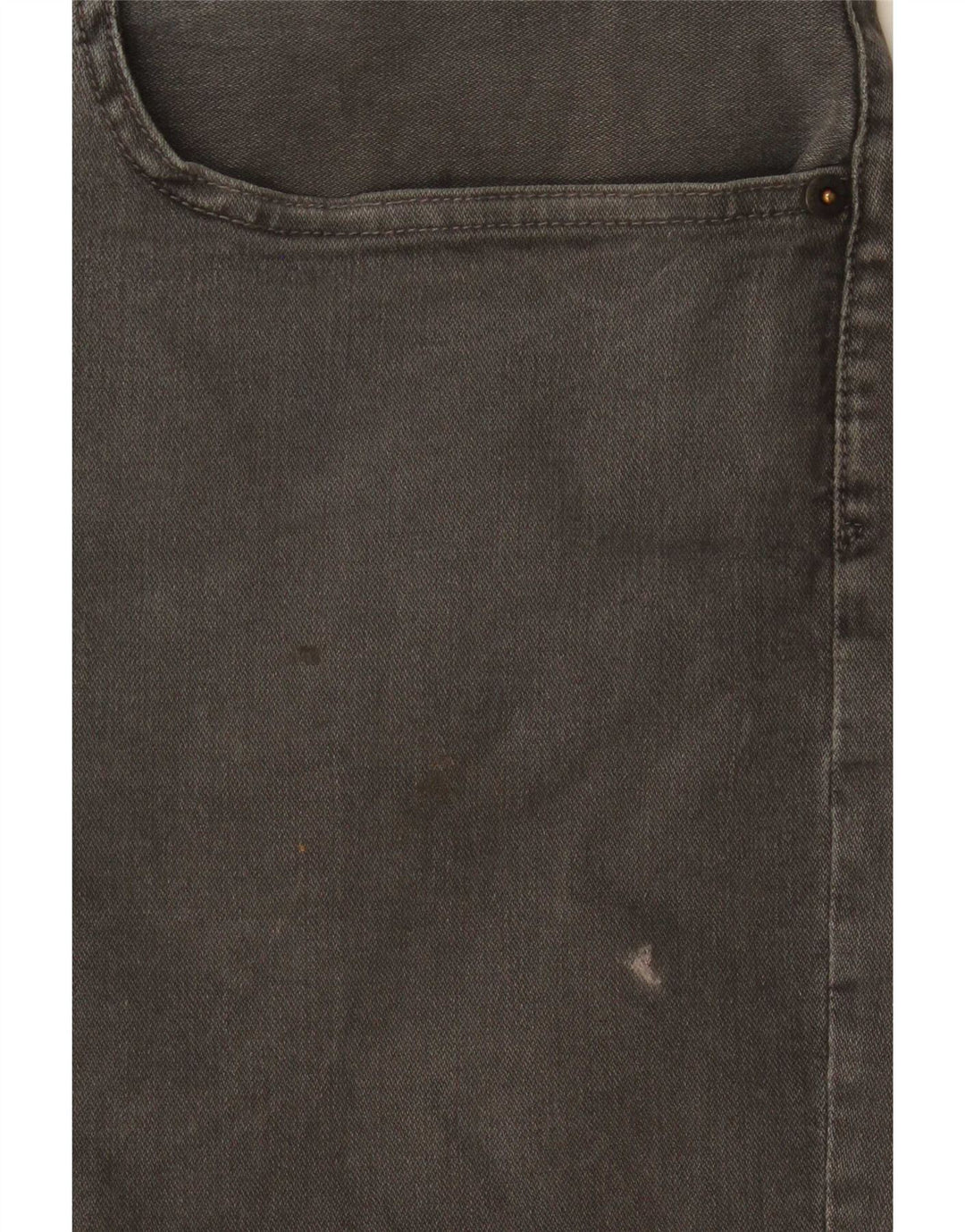 Gap Straight Jeans til mænd W38 L30 Grå Bomuld