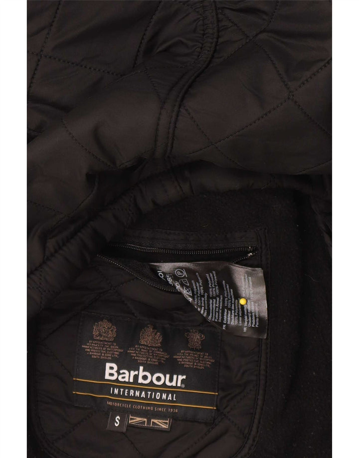 Barbour Herre quiltet jakke UK 36 Lille sort polyester