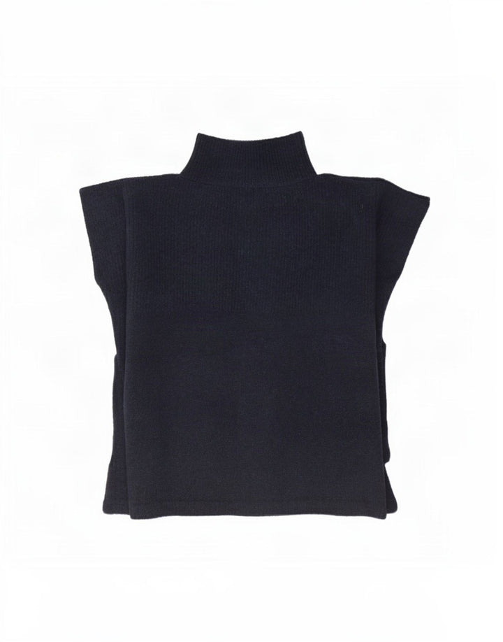 Marks & Spencer Dame Poncho Jumper One Size Marineblå Polyester