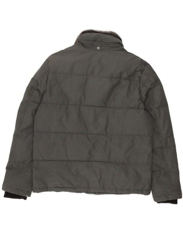 Tommy Hilfiger Herre polstret jakke UK 42 XL Grøn polyamid