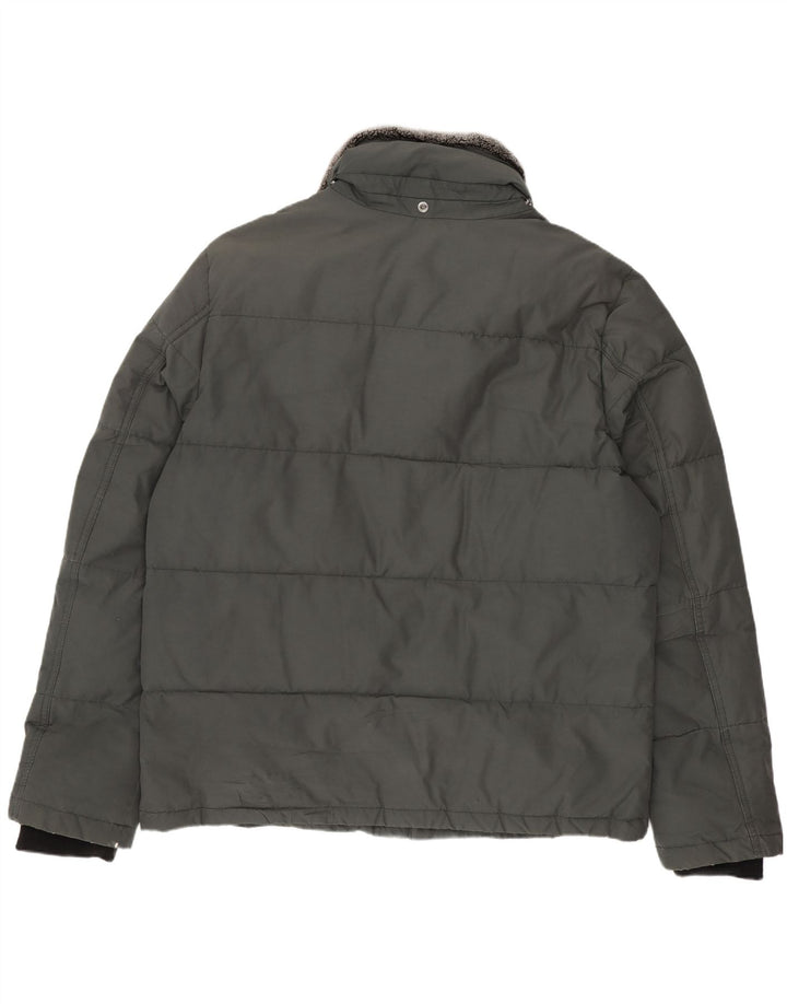 Tommy Hilfiger Herre polstret jakke UK 42 XL Grøn polyamid