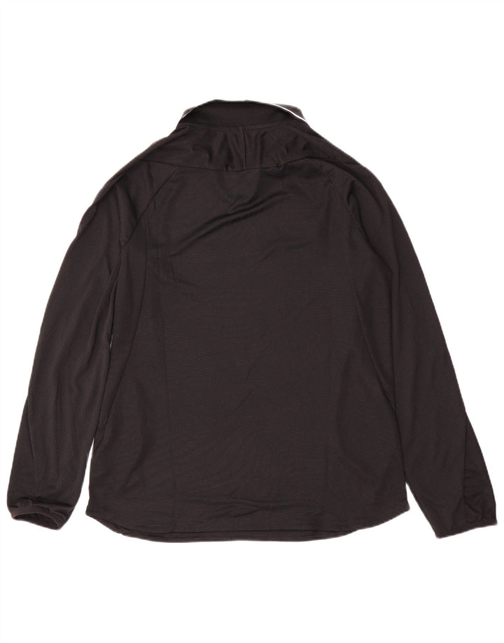 Nike Herre Dri Fit Top Langærmet Lille Sort Polyester