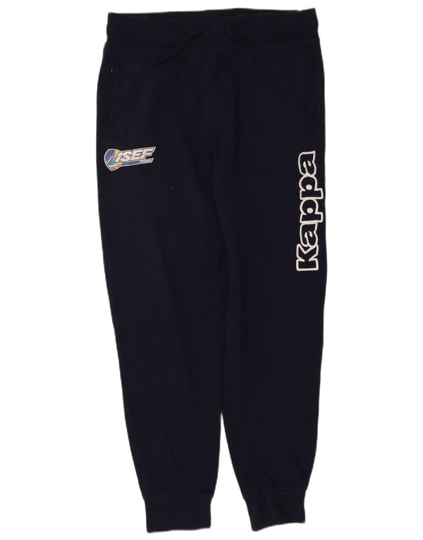 Kappa Herre grafisk træningsdragt Bukser Joggers Små marineblå polyester