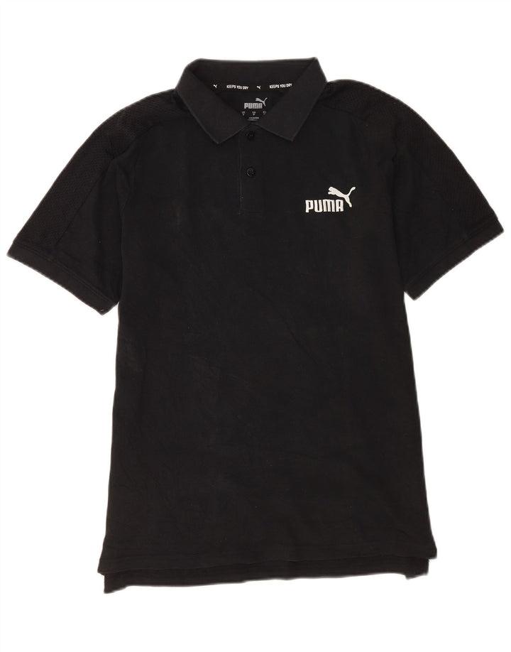 Puma herre poloshirt lille sort bomuld