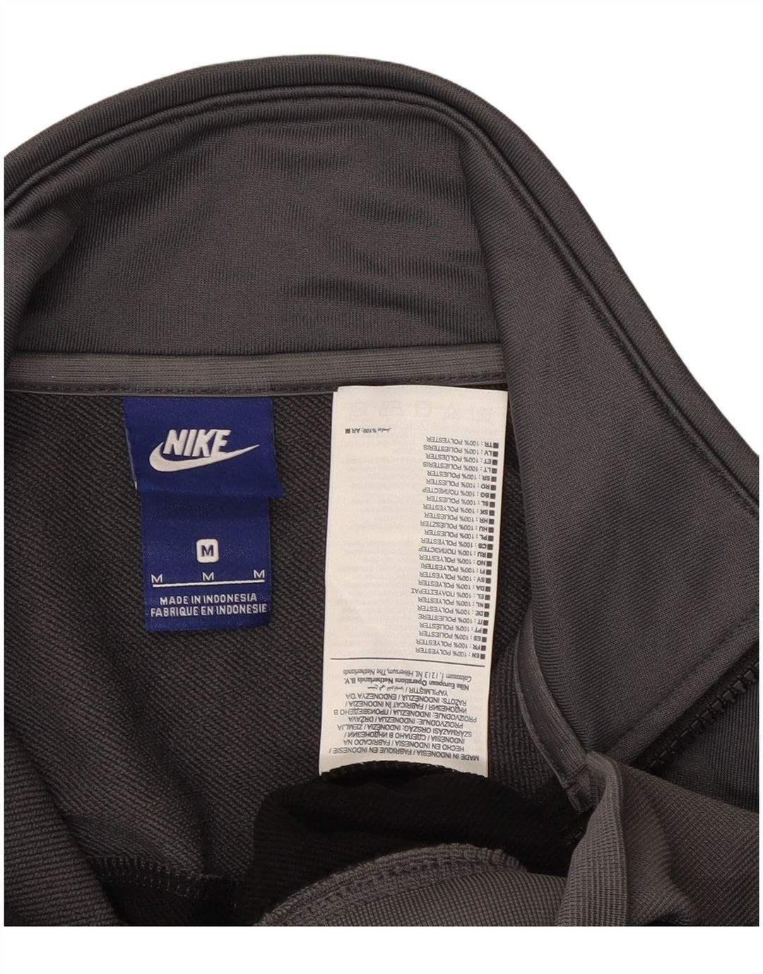 Nike Træningsdragt til mænd Topjakke Medium Sort Colourblock Polyester