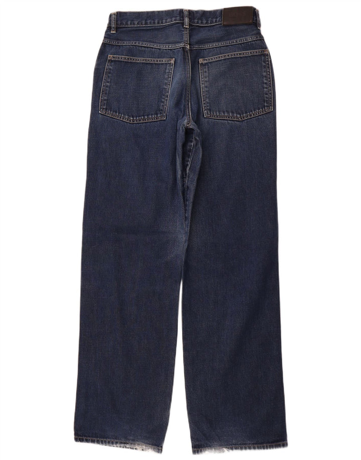HUGO BOSS Straight jeans til mænd W31 L34 Marineblå bomuld