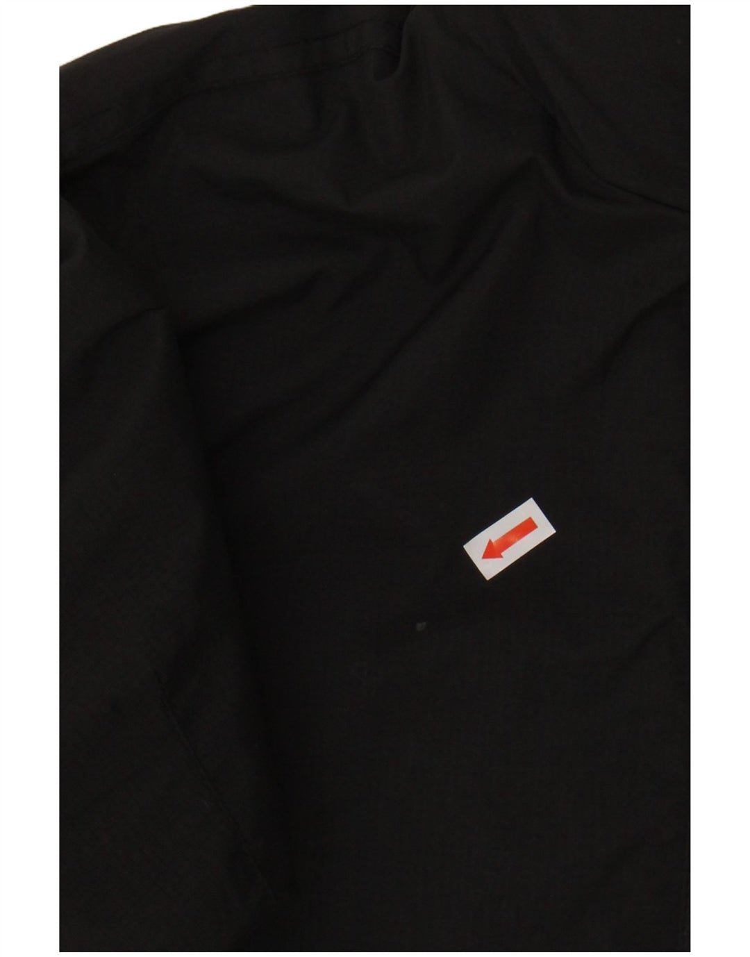 SUPERDRY Womens Windbreaker Jacket UK 16 Large Black Nylon