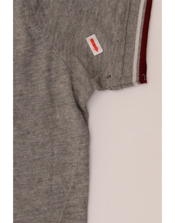 DIADORA Mens Polo Shirt Large Grey Vintage Diadora and Second-Hand Diadora from Messina Hembry 