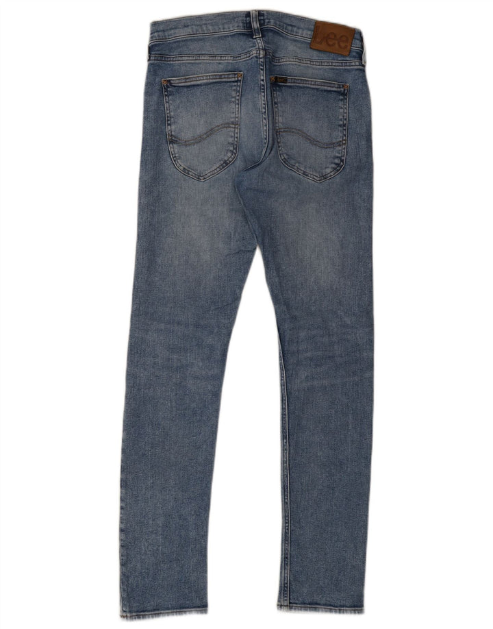 Lee Herre Luke Slim Jeans W31 L30 Blå Bomuld