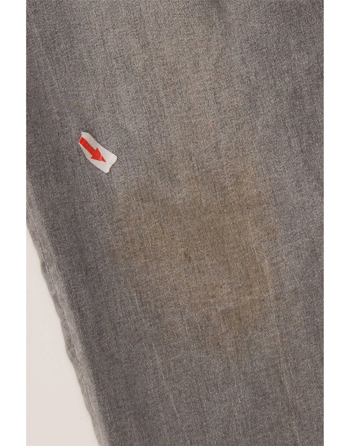 Marks & Spencer Dame The Sienna Straight Jeans UK 14 Medium W32 L28 Grå