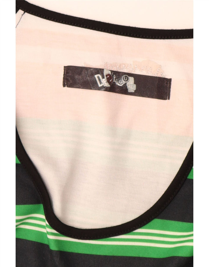 DESIGUAL Grafisk T-shirtkjole til kvinder UK 12 Medium Multicolored Butterfly