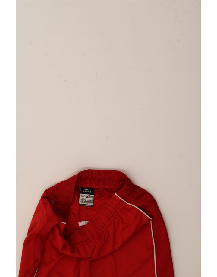 NIKE Boys Dri Fit Sport Shorts 10-11 Years Medium Red Polyester Vintage Nike and Second-Hand Nike from Messina Hembry 