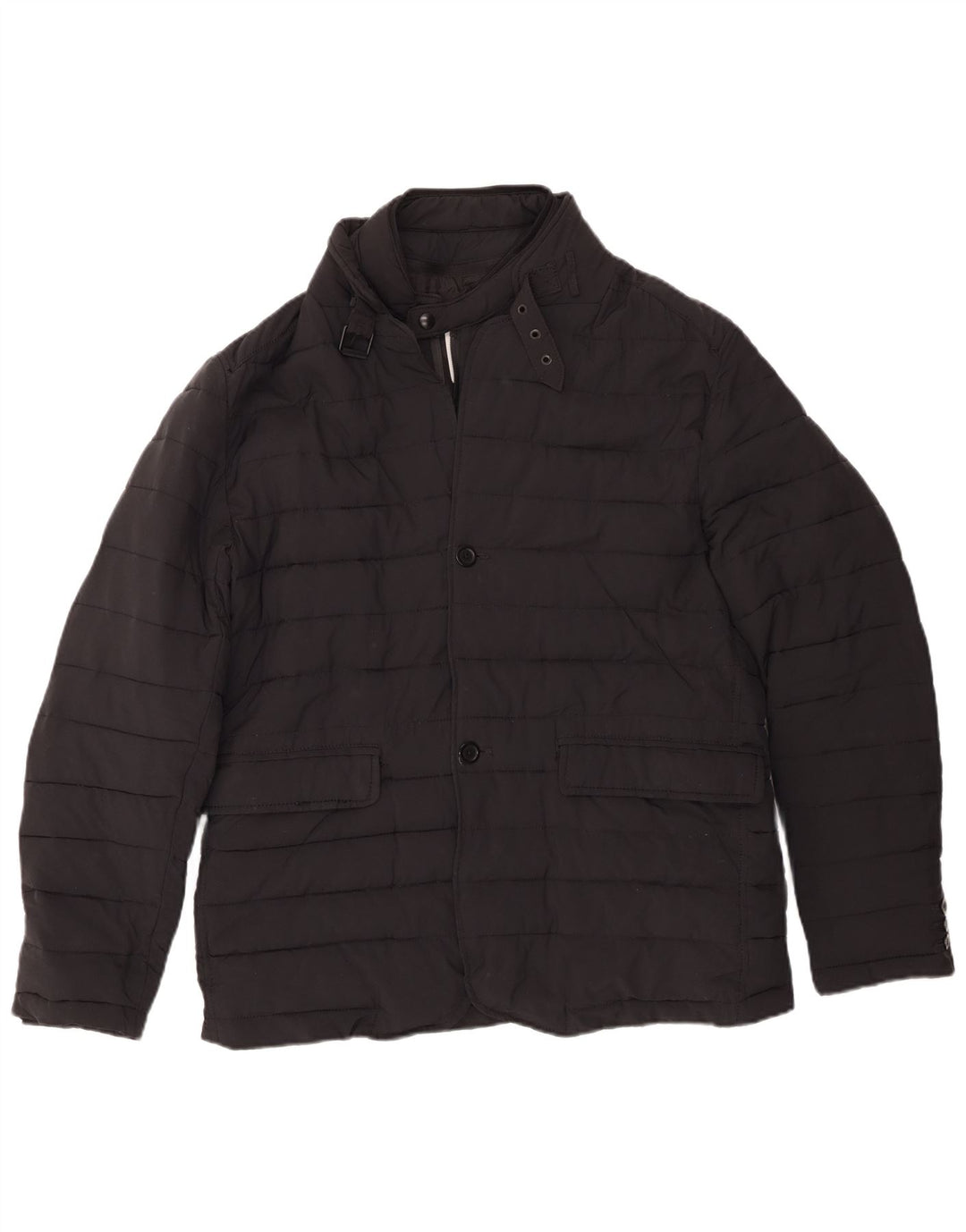 Zara Polstret Herrejakke UK 40 Stor Sort Polyester