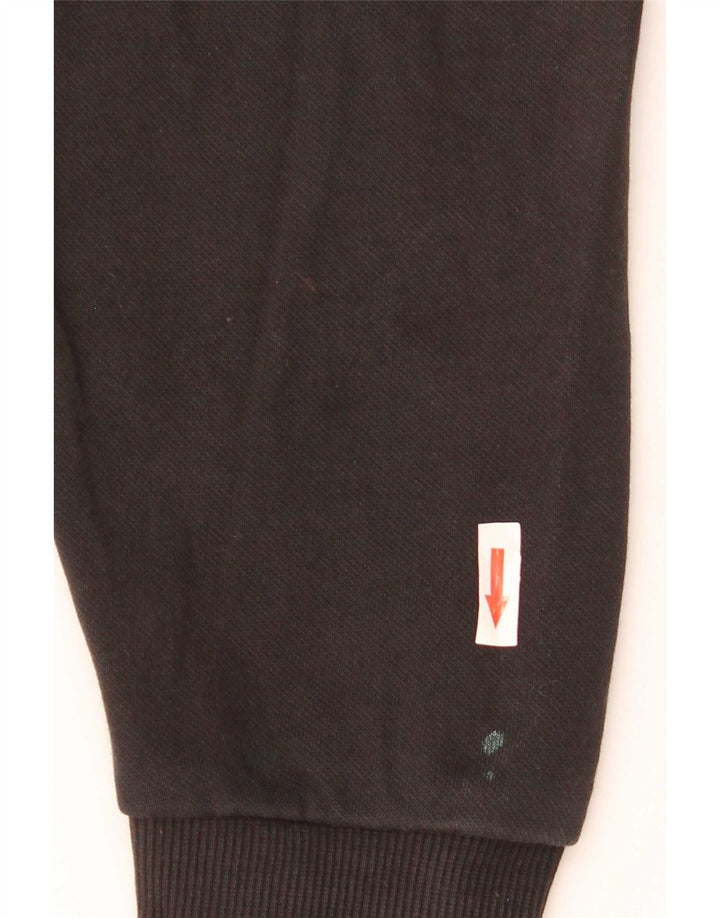 Puma Herre Grafisk Sweatshirt Jumper Medium Sort Bomuld