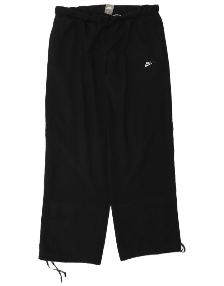 Nike træningsdragtsbukser til kvinder UK 14/16 Large W34 L30 sort polyester