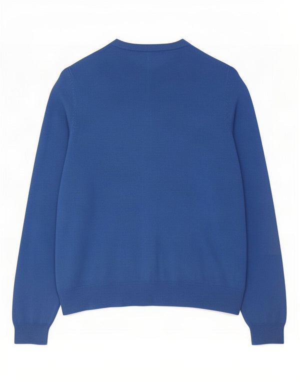 Marks & Spencer Dame Cardigan Sweater UK 16 Large Blue Viscose