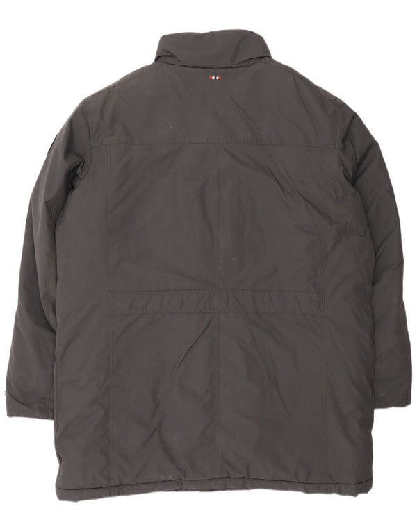 NAPAPIJRI Polstret frakke til mænd UK 46 3XL sort polyester