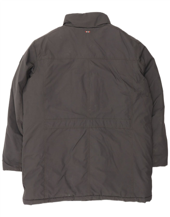 NAPAPIJRI Polstret frakke til mænd UK 46 3XL sort polyester