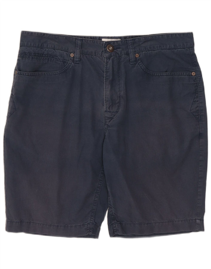Timberland Herre Casual Shorts W32 Medium Marineblå Bomuld