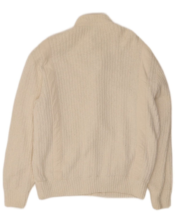 Navigare Herre Cardigan Sweater IT 50/52 Medium White