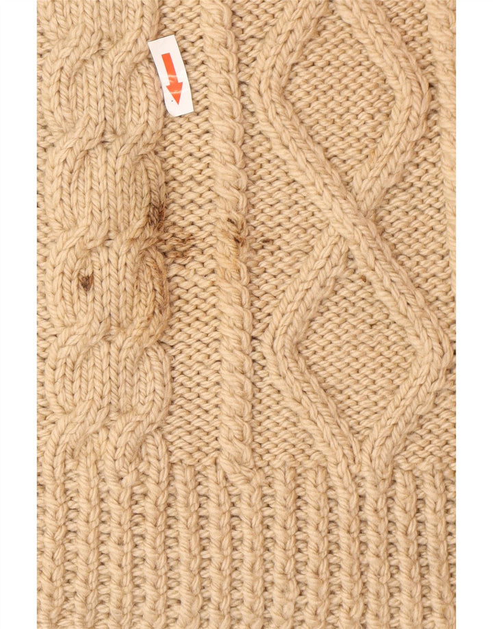 Vintage herre cardigan sweater Medium Beige