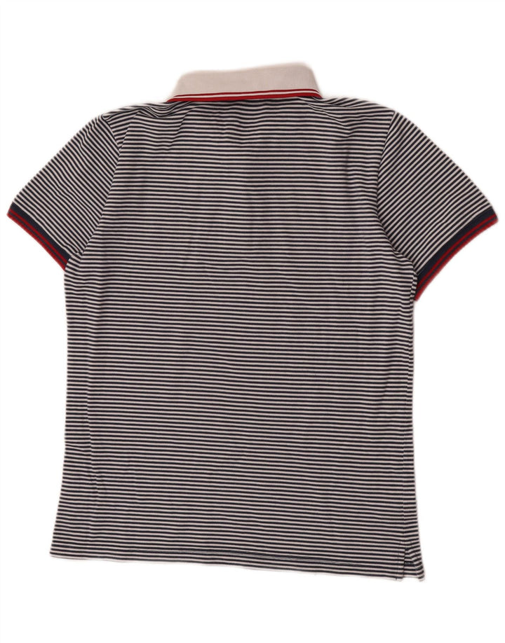 Fred Perry Herre poloskjorte lille marineblå nålestribet bomuld