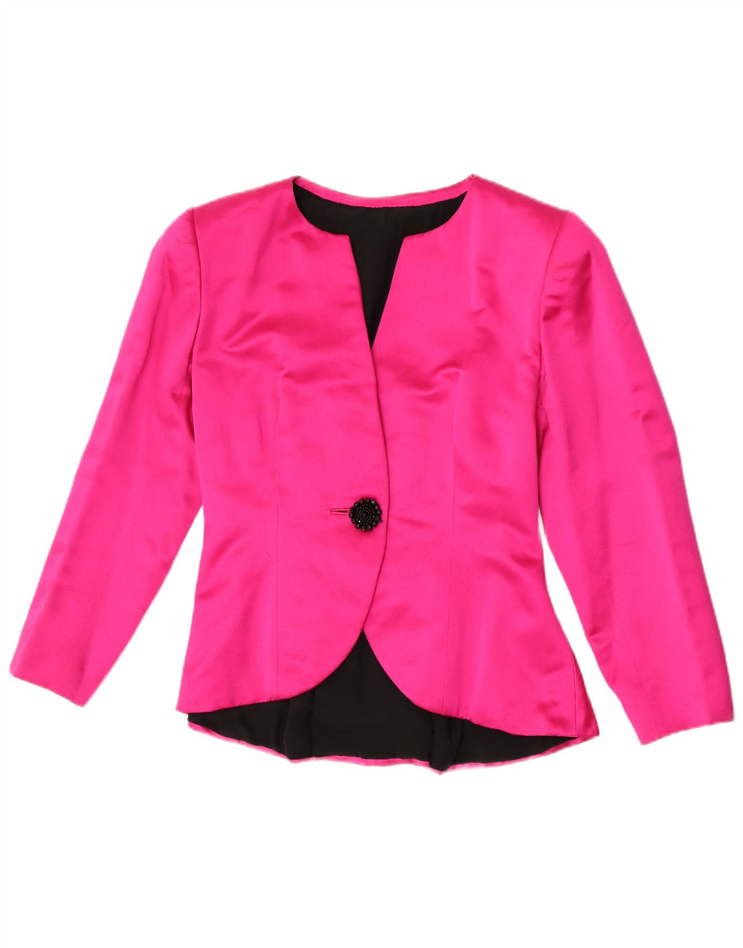 Vintage Dame 1 Knap Blazer Jacket UK 10 Small Pink