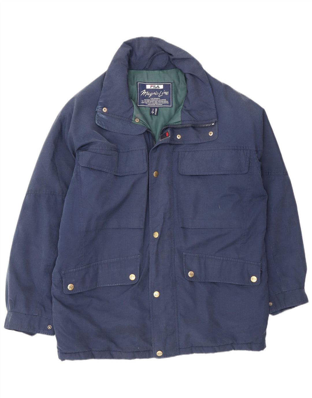 Fila Herre Utility Jacket IT 50 Large Navy Blue