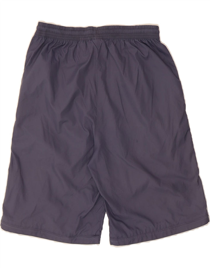 NIKE Womens Bermuda Sport Shorts US 8/10 Medium  Navy Blue Nylon Vintage Nike and Second-Hand Nike from Messina Hembry 