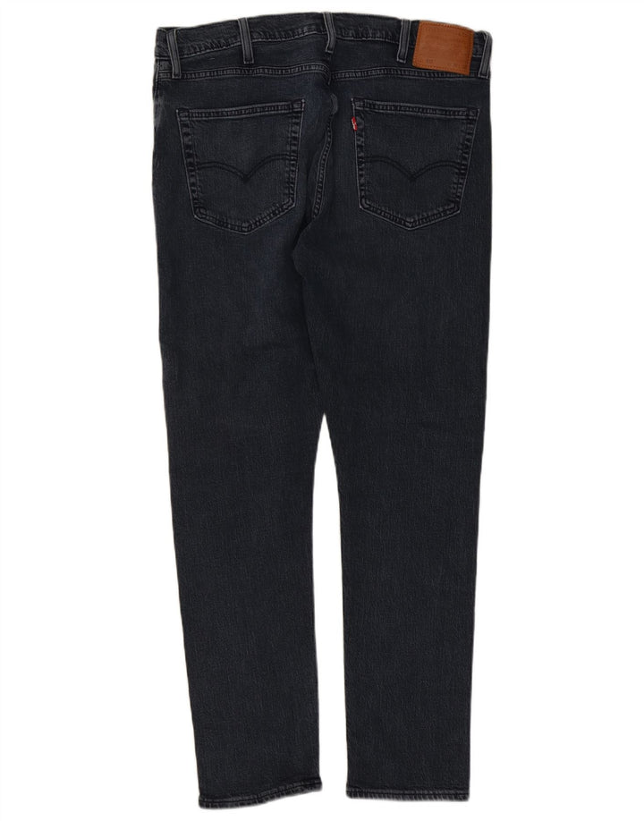 Levi's Herre 512 Slim Tapered Jeans W38 L32 Navy Blue