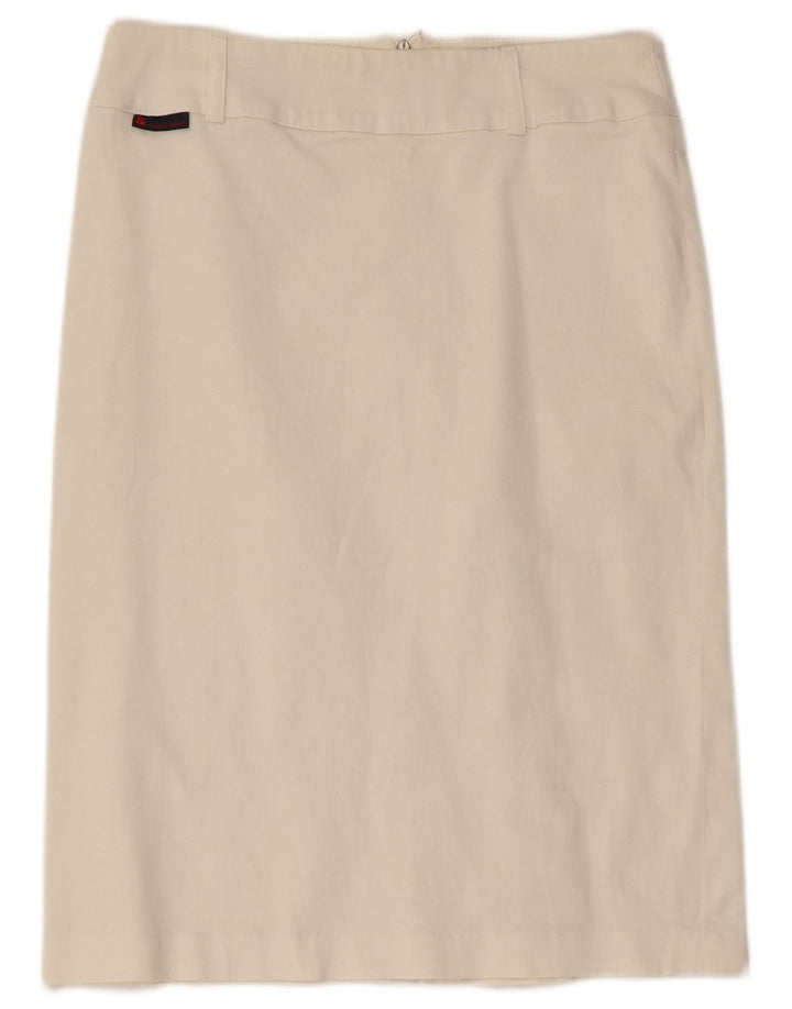 Dolce & Gabbana lige nederdel til kvinder IT 42 Medium W30 Hvid bomuld