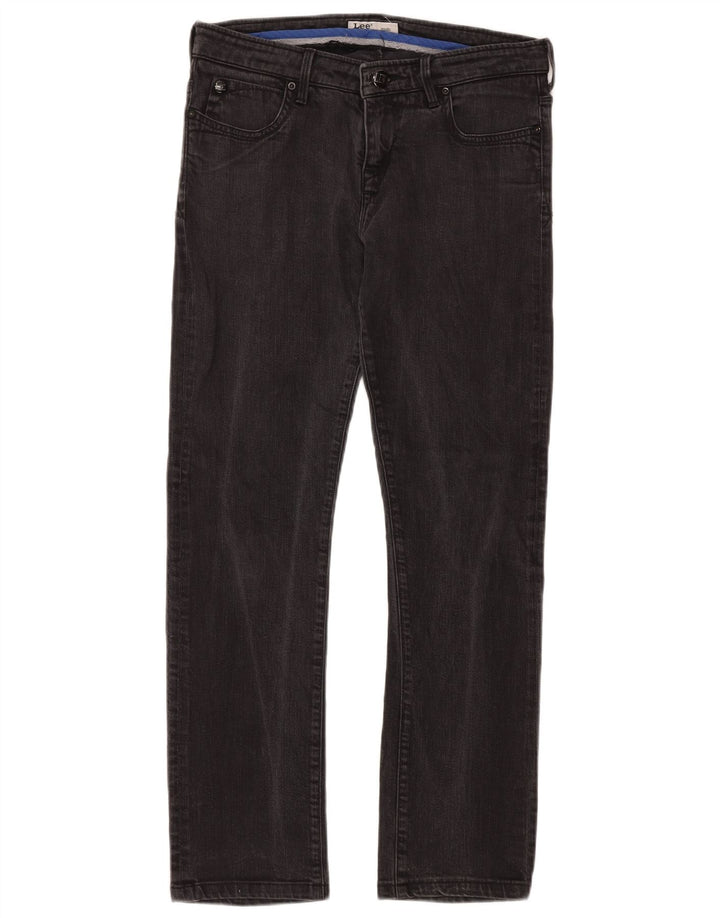 Lee Lige jeans til kvinder W29 L30 sort bomuld