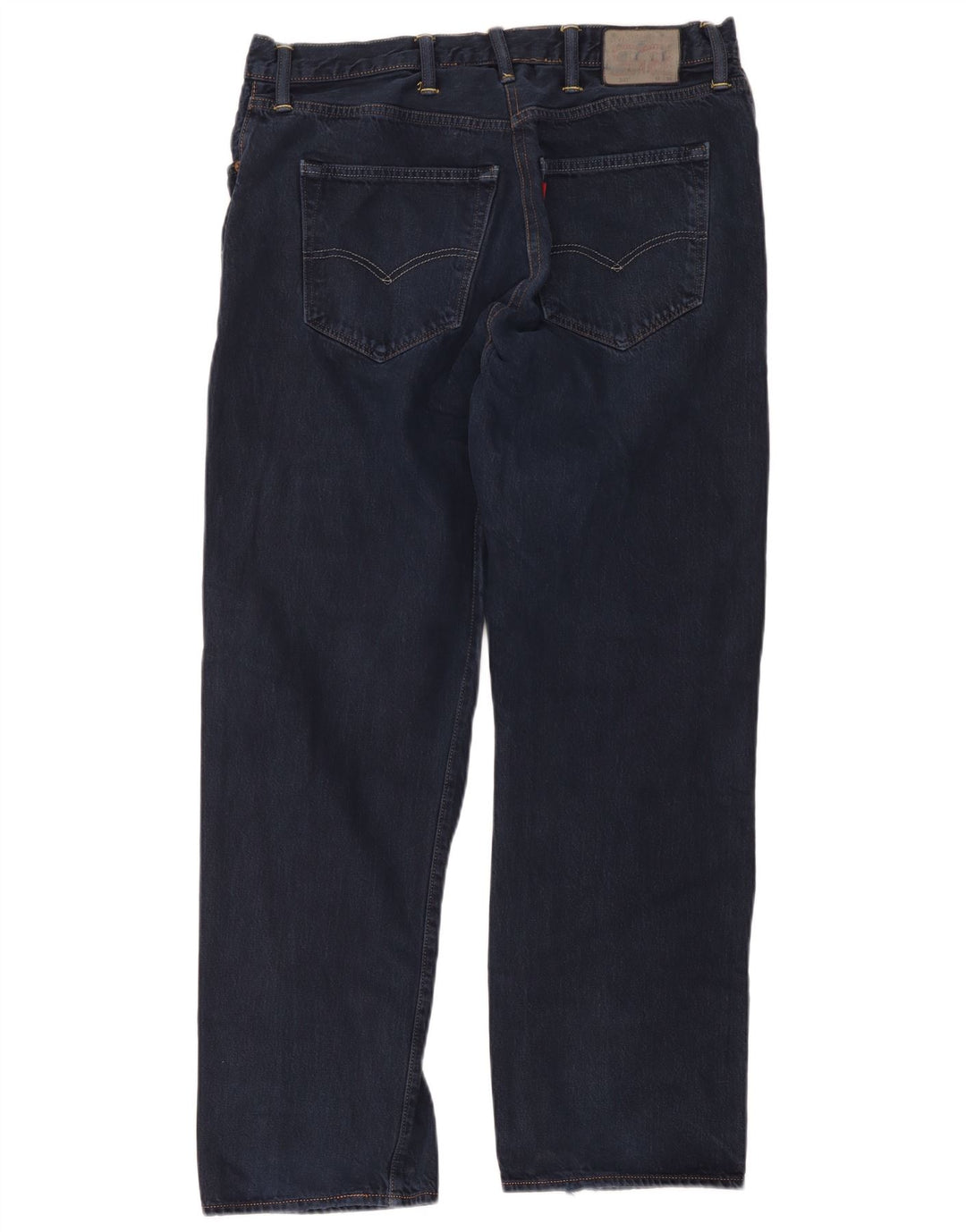 Levi's Herre 501 Straight Jeans W42 L32 Marineblå