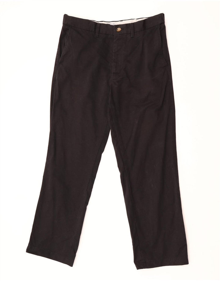 Marks & Spencer Herre Blue Harbor Lige Chinobukser W32 L29 Sort